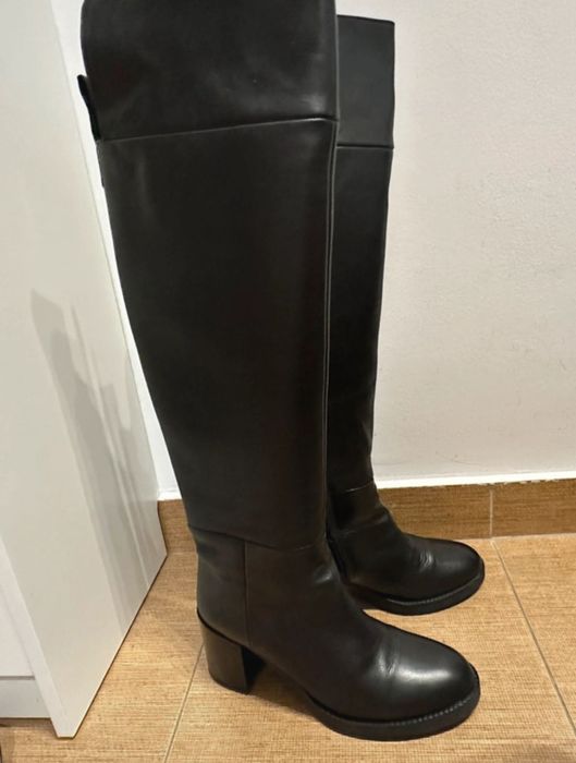 Cizme Piele Zara 40