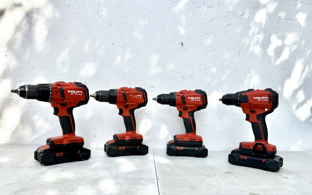 Vand diferite scule Hilti Nuron TE 30 , TE 6, SF6, SF4, AG4s, BX4, SC4MR, SC4WL