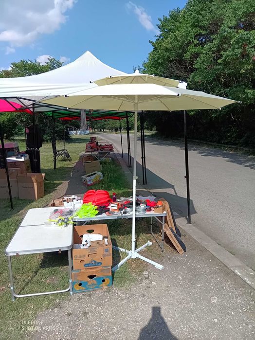 Градински шатри тип хармоника