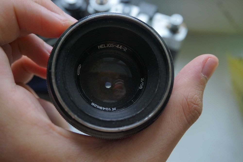Helios 44-2, m42-nex
