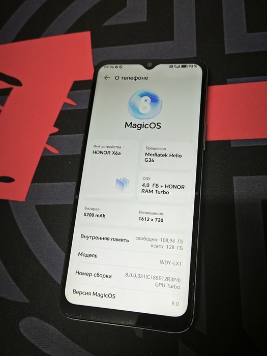 Honor X6A 128гб чехол в подарок