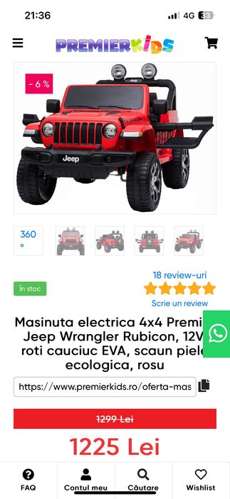 Jeep electric 4x4