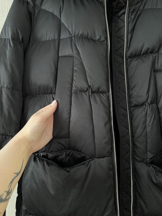 Зимний пуховик натуральный