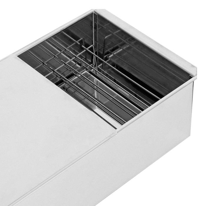 Коптильня двухъярусная Palisad Camping, нерж сталь 500 × 270 × 175 мм