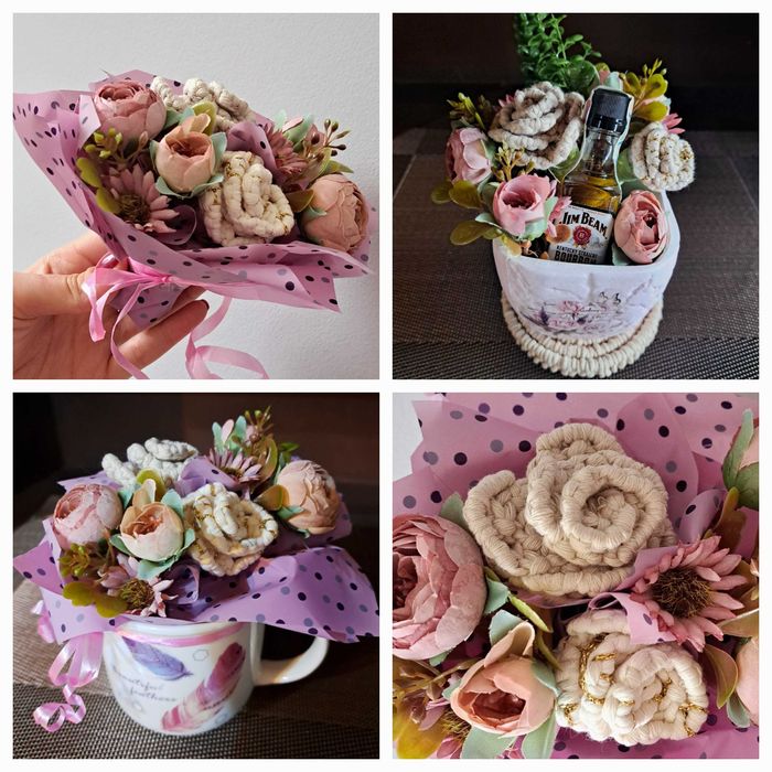 Уникални подаръци, сувенири ръчна изработка от макраме