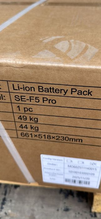 Deye SE-F5 Pro-C 5,12 kWh LV