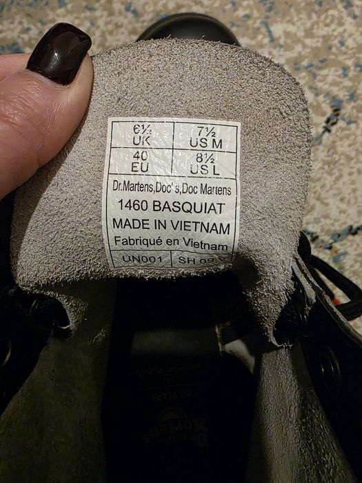 Дамски боти dr. Martens & Jean Michel Basquiat