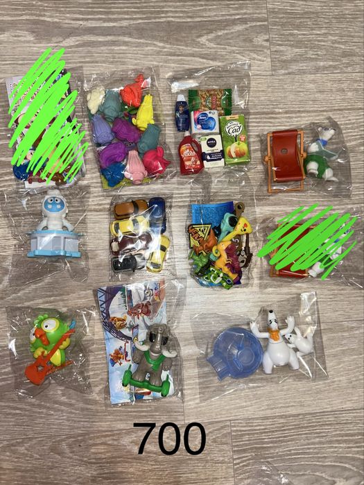 Игрушки из киндер сюрприза
