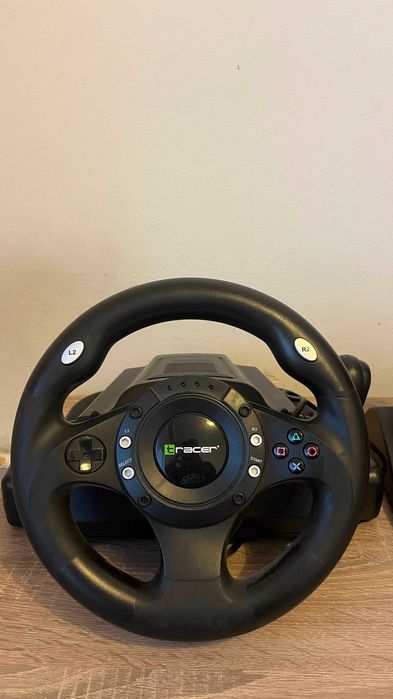Гейминг волан + педали Tracer за PC/PS4/Xbox One – тестван, работещ