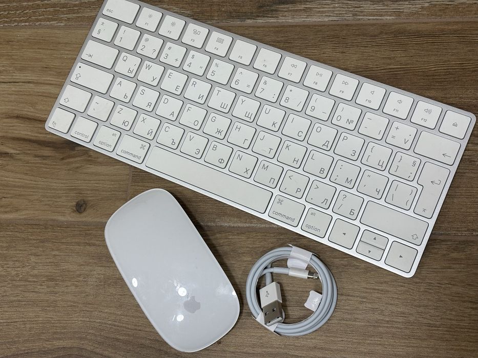 Apple комплект с BG layout - Magic Mouse и Magic Keyboard