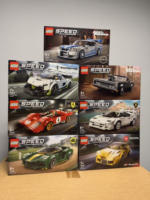 LEGO Speed Champions. Originale, sigilate.