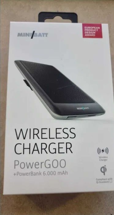 Incarcator wireless MiniBatt PowerGOO 6.000 mAh nou sigilat