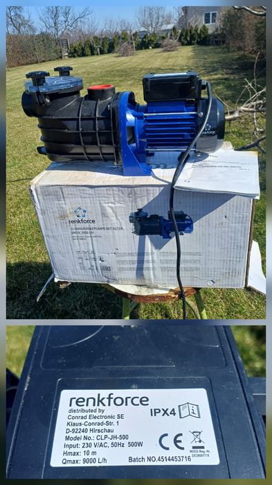 Pompe recirculare piscina debit mare