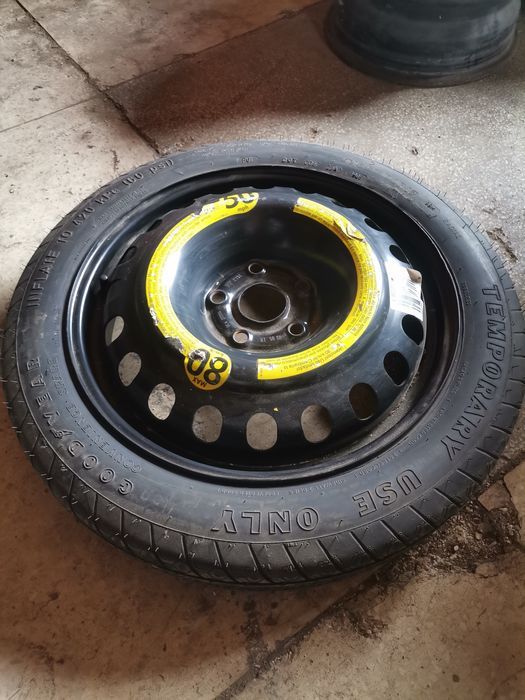 Janta/roată slim Audi skoda Seat T125/80 R17 originala 5x112 et35