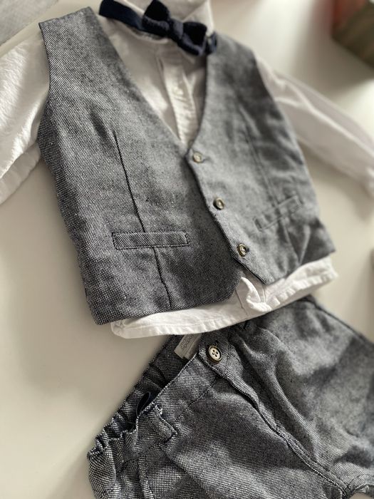 Костюм и обувки за кръщене