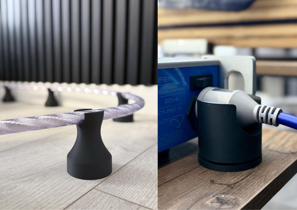 Suporti cabluri boxe, alimentare hi-fi / high end audio