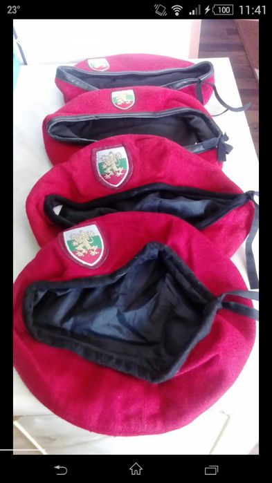 Зимни шапки :  различни видове - летни, зимни и баретки - 2 броя