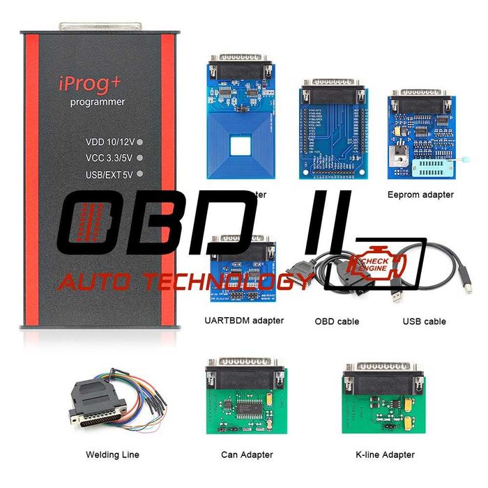 Iprog+ Iprog Pro Програматор IMMO Корекция километраж Ключове