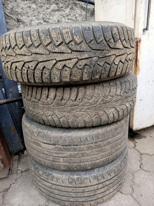 Продам резину на 15 с дисками от mercedes