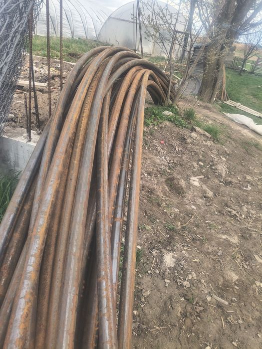 Tiava roluita 48.3 cu 3 MM  groasa 21.5 kg  135 de Ron bucata u