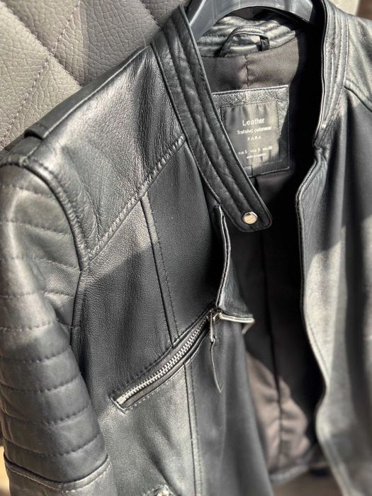 Дамско яке Естествена Кожа, ZARA, S