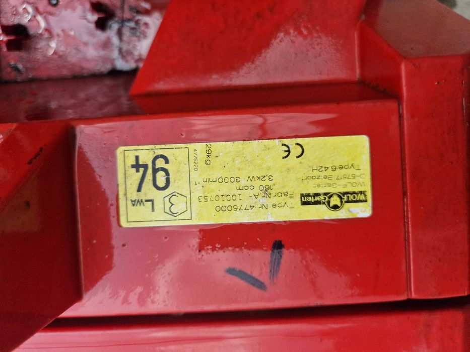 Masina de tuns iarba WOLFGARTEN cu COS pe benzina HONDA 4CP