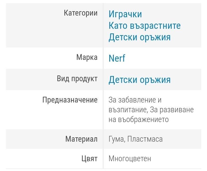 NERF Disruptor бластер