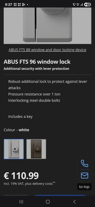 Abus Fst 96 Lacat inchizatoare yale