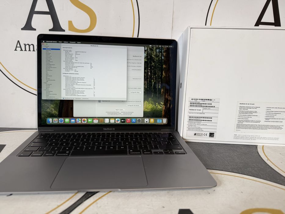 Apple Macbook Air 13 2020 i3 8Gb Ram 256Gb SSD la cutie