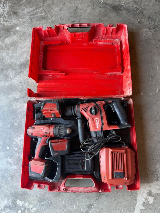 Set Hilti rotopercutor TE 6-A36/autofiletanta SF 14-A