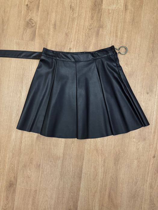 Юбка S размер Велюр Кожа