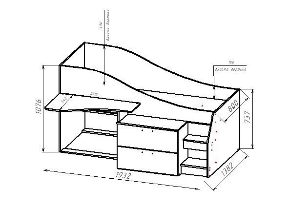 Кровать детская продам