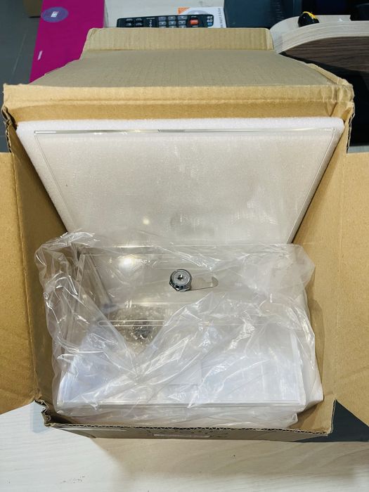 Cutie Donatii Acrilica cu Lacat