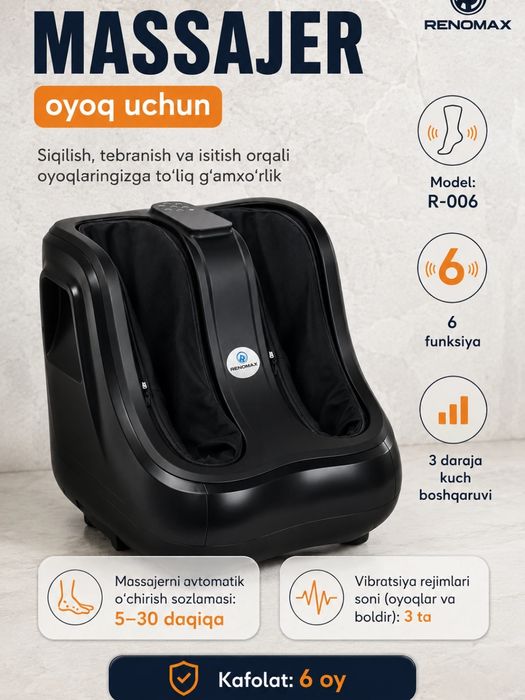 Oyoq Uchun RENOMAX Masajor
