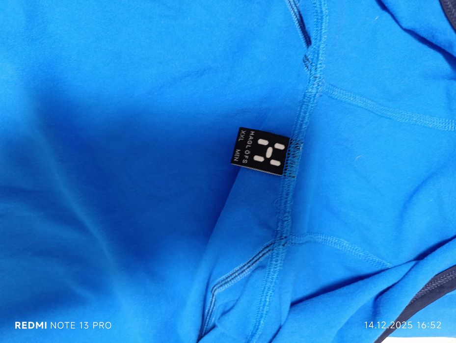 ''Haglofs Limber Hood Men''оригинално мъжко поларено яке ХХЛ размер