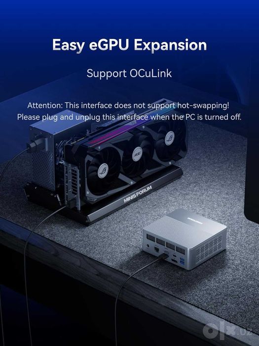 Mini PC Мини Пк MINISFORUM X1 Lite-255 Ryzen 7 H255 32GB DDR5 1TB SSD