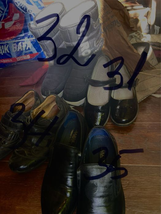 Женская обувь детская