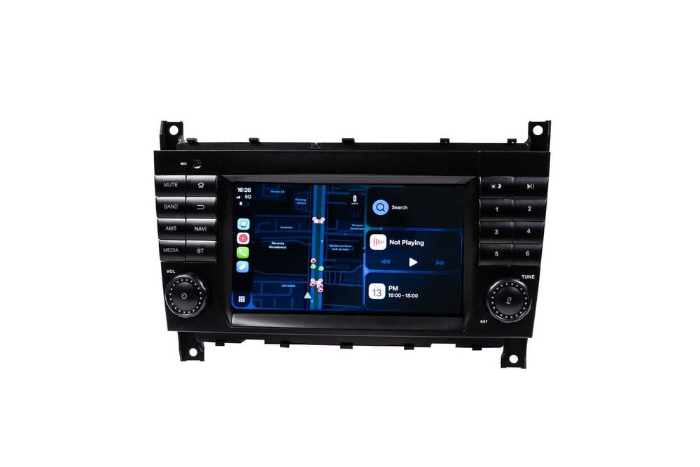Navigatie Mercedes C Class W203 Android 15 , Apple Carplay , Android Auto + Camera Marsarier