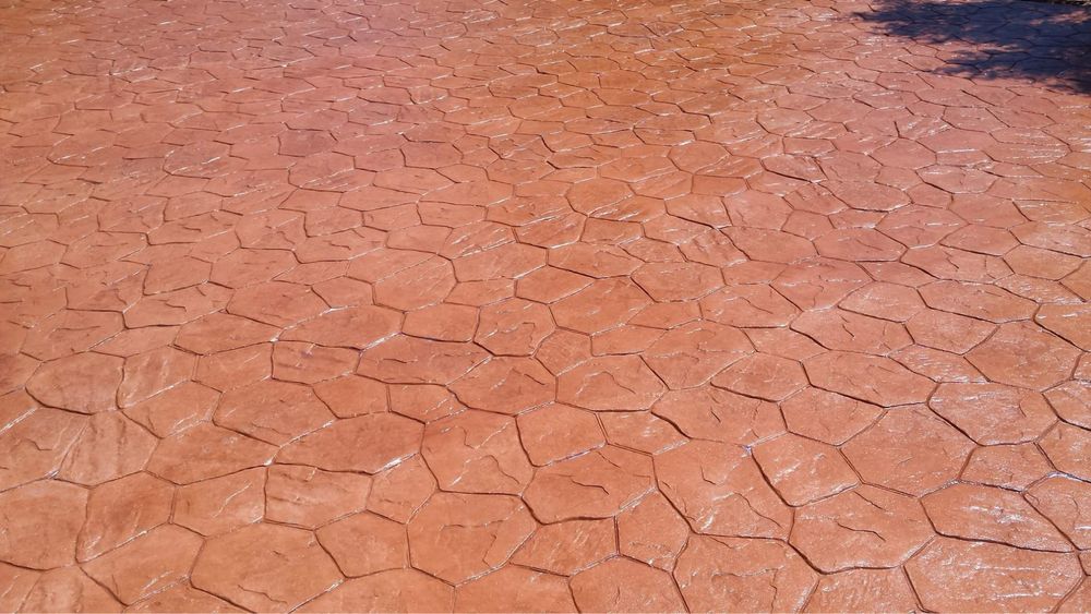 Beton amprentat elicopterizat