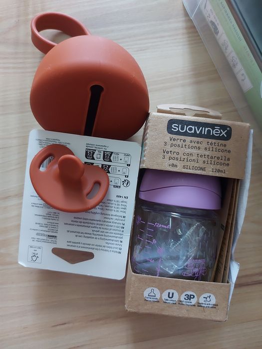 Set suzeta si biberon Suavinex