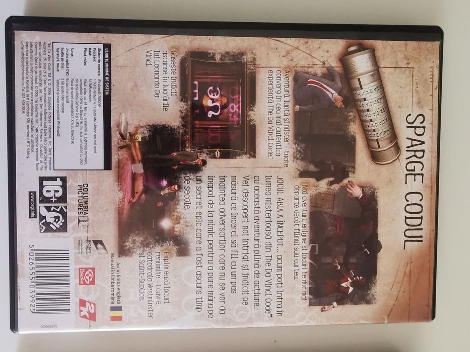 Jocuri PC Tomb Raider Codul lui Davinci