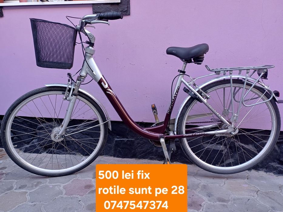 Bicicleta  pret  afisat  în  poze