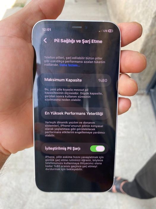 İphone 12 80%yomks srochna