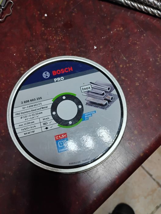 Discuri, disc debitare inox Bosch, DeWalt