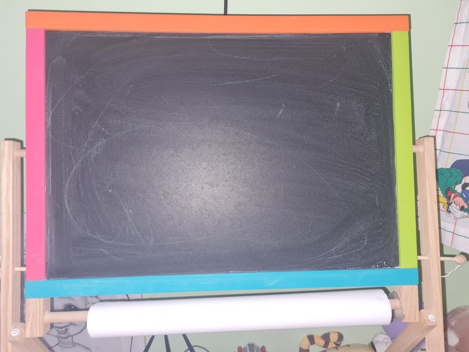 Детска магнитна дъска 3 в 1