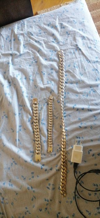 Сребърен ланец 398 гр