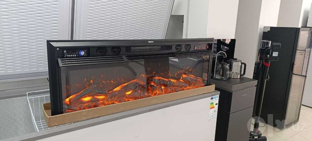 Электрокамин Aiwa ADL-2000M-EV125 RedFire (Bluetooth, колонки)