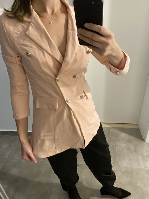 Sacou roz pudra dama