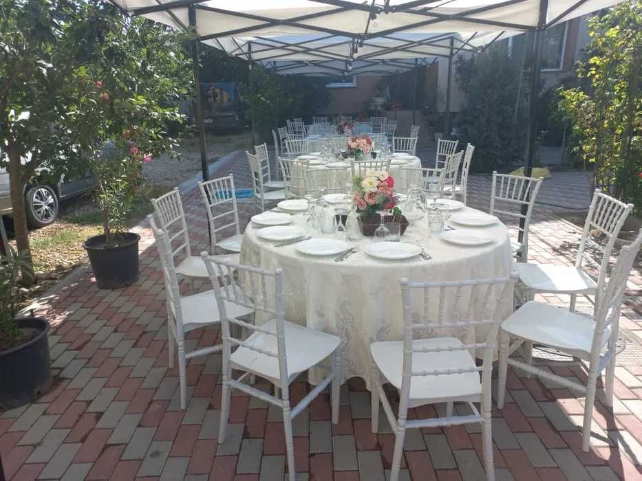 Cort -corturi evenimente de inchiriat/mese scaune/ Bucuresti/ILFOV