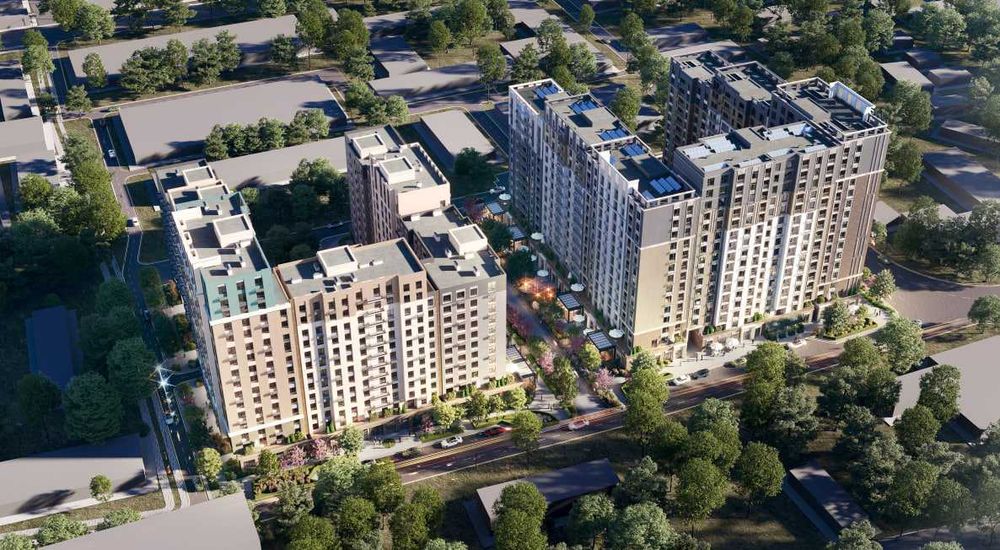 РОСКОШНАЯ! 4-комнатная-79,89 кв.м.СКИДКА 15%, Ипотека, Мирабад   (XS)